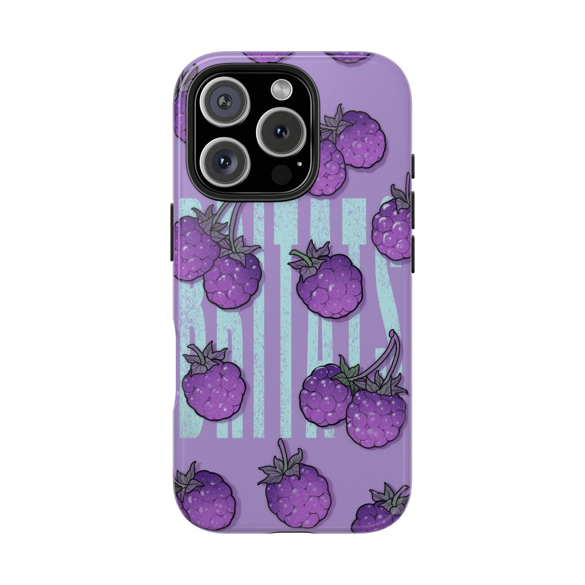 Britats lavender blackberry Phone Case