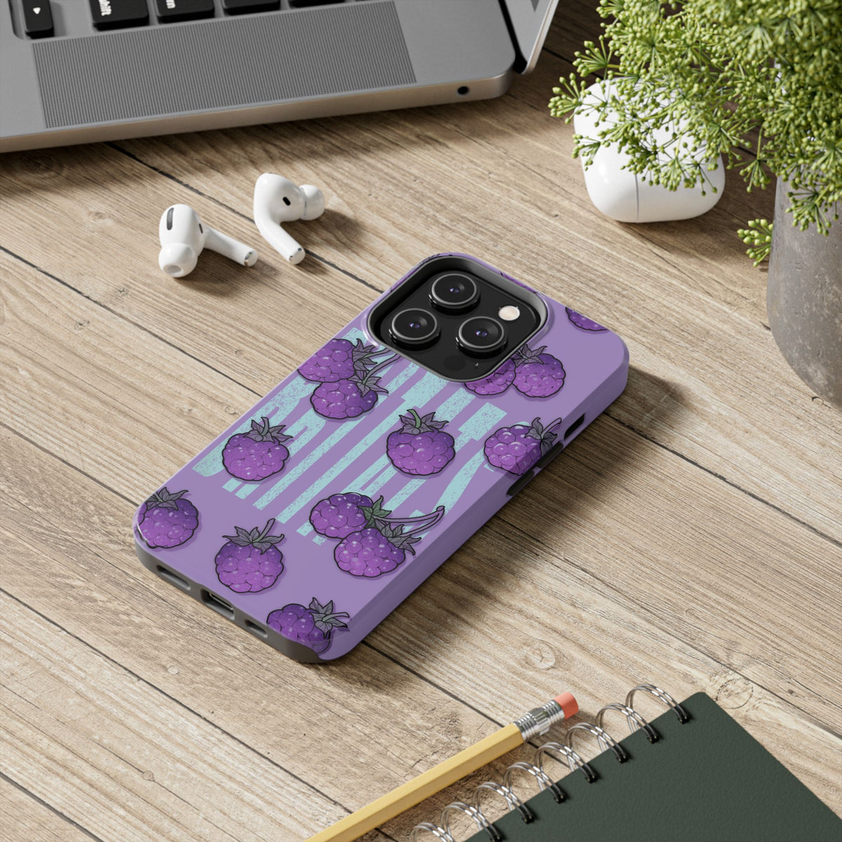 Britats lavender blackberry Phone Case
