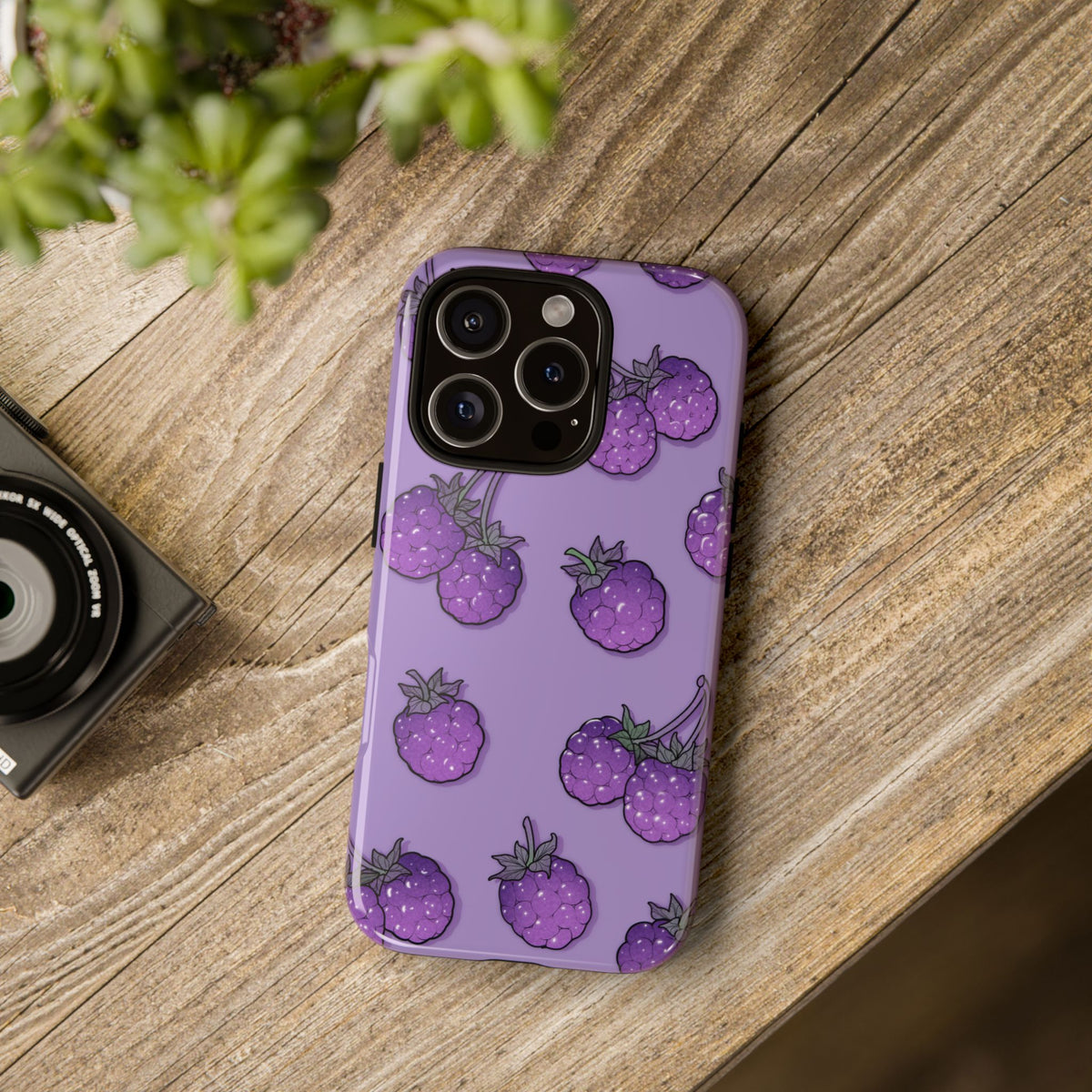 Lavender Blackberry Phone Case