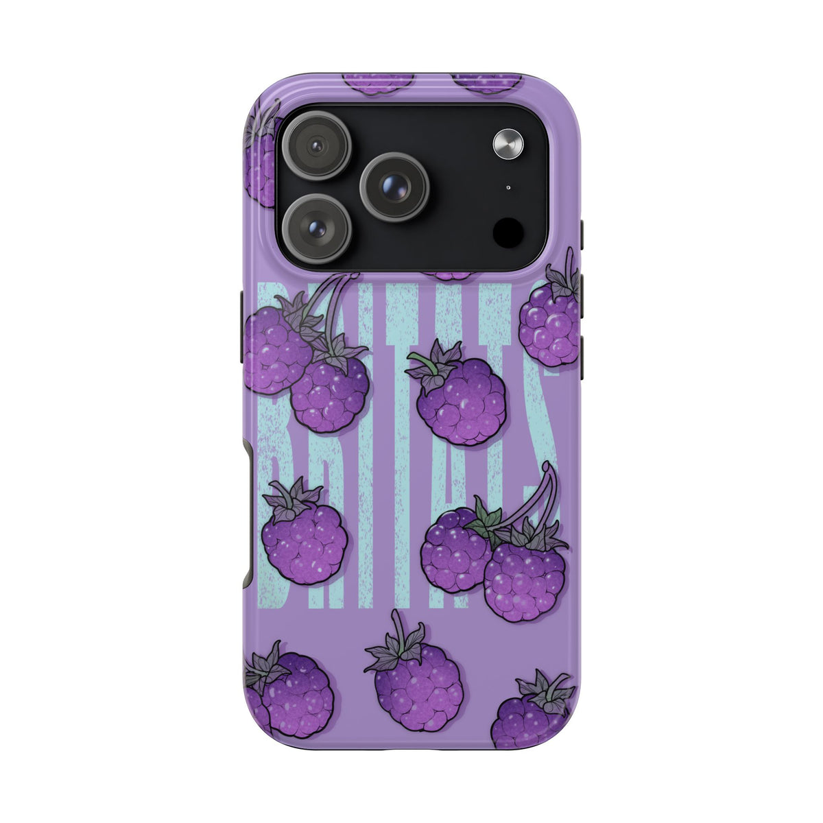 Britats lavender blackberry Phone Case