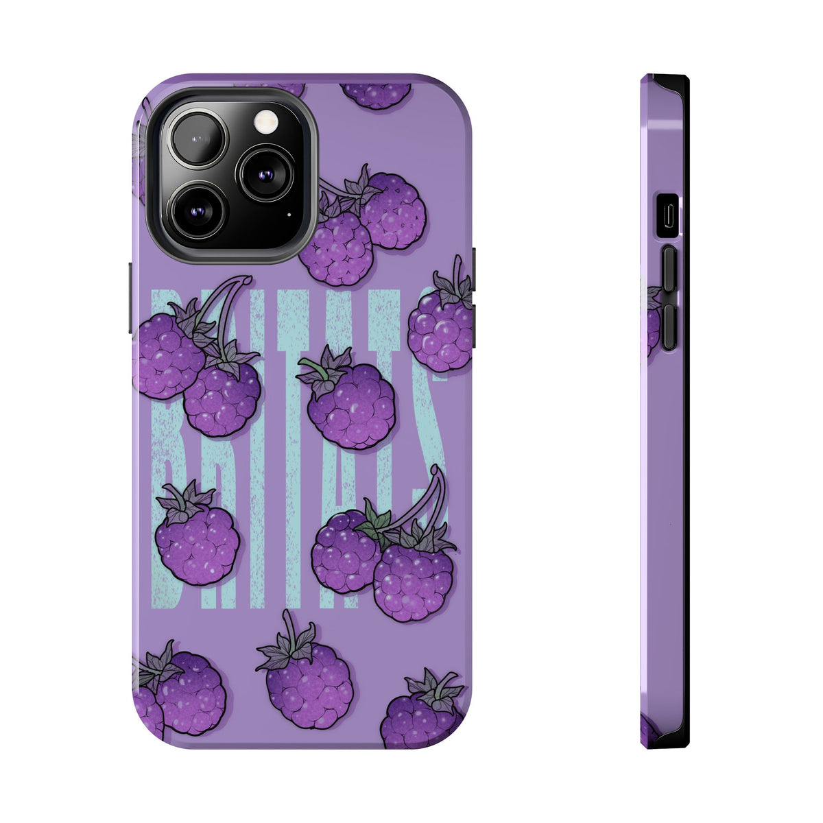 Britats lavender blackberry Phone Case