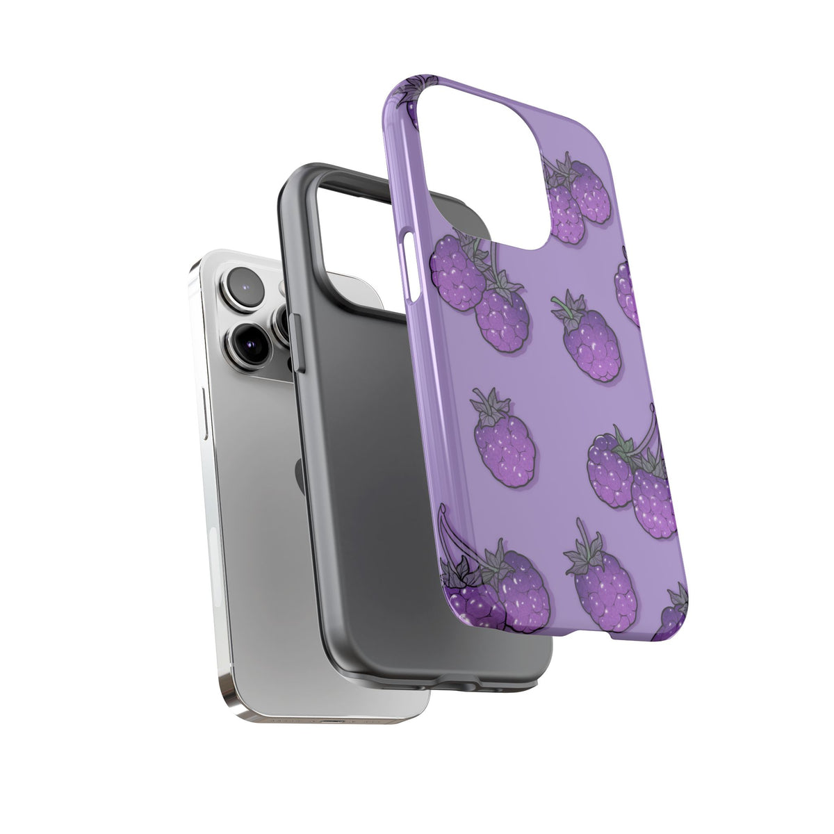 Lavender Blackberry Phone Case