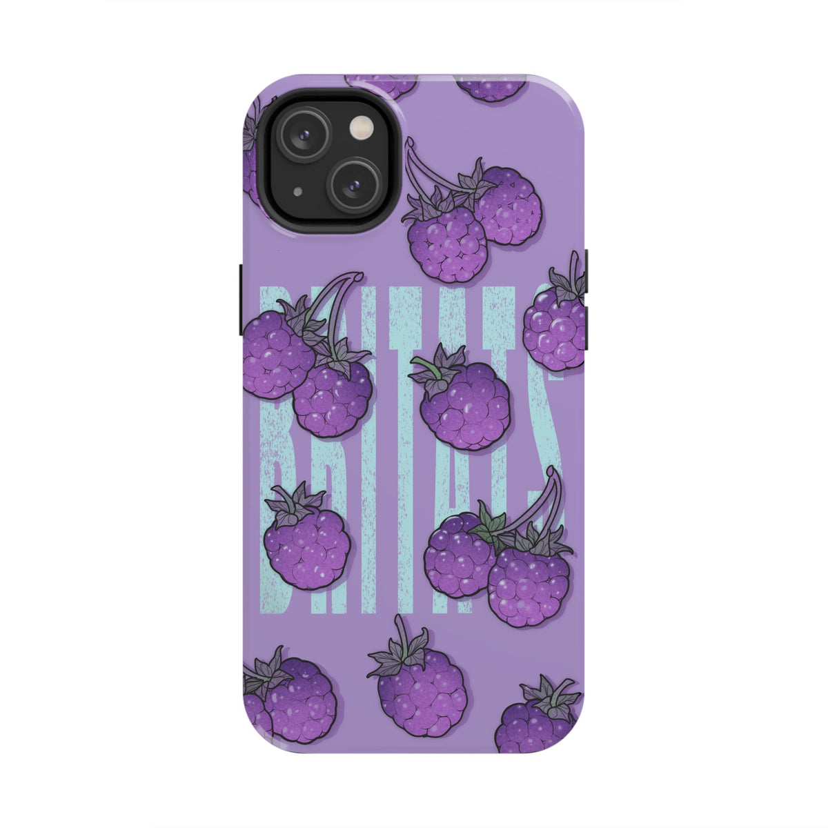 Britats lavender blackberry Phone Case