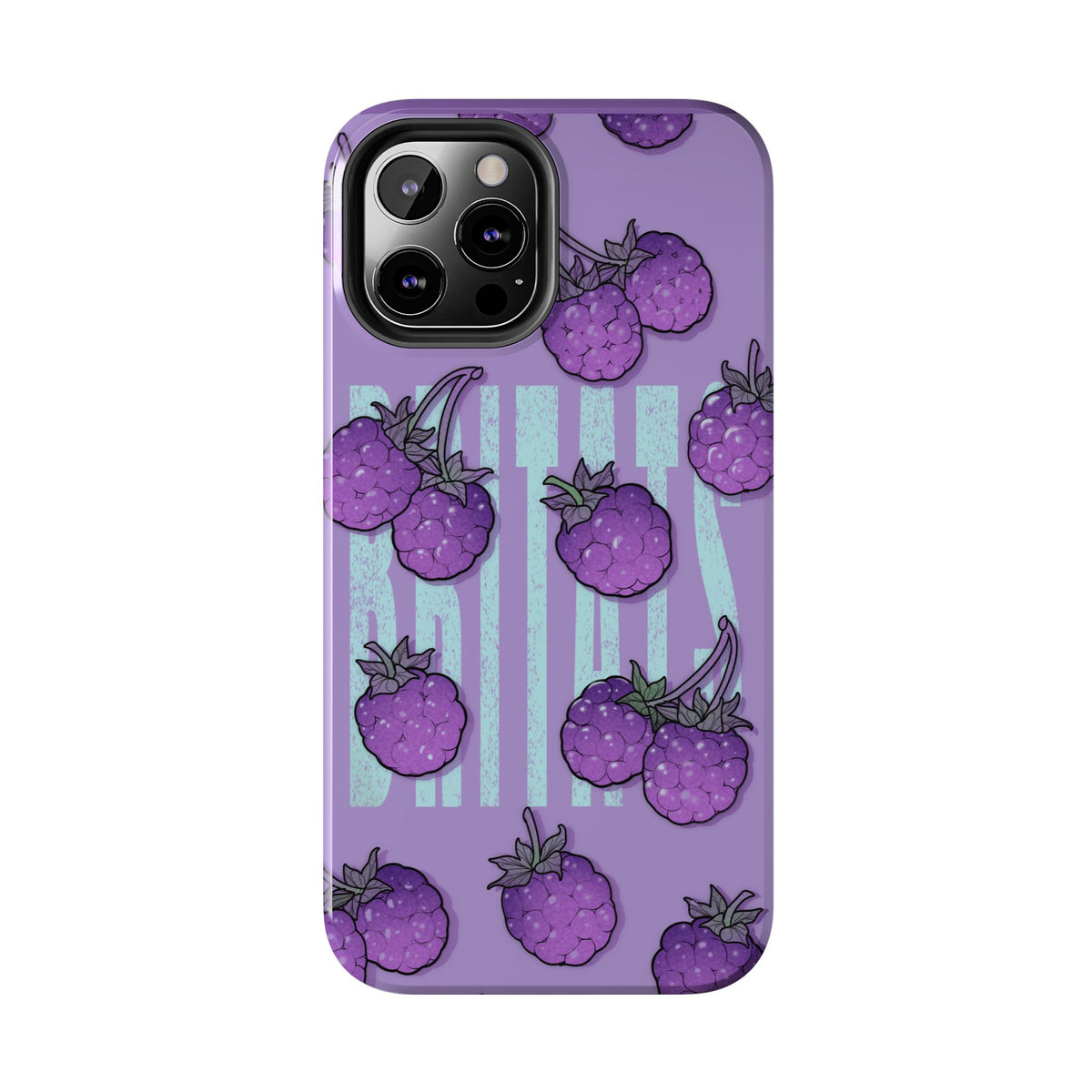 Britats lavender blackberry Phone Case
