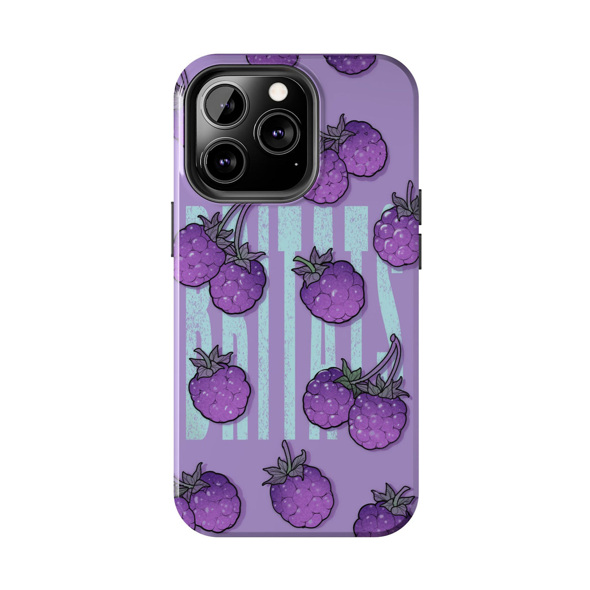 Britats lavender blackberry Phone Case