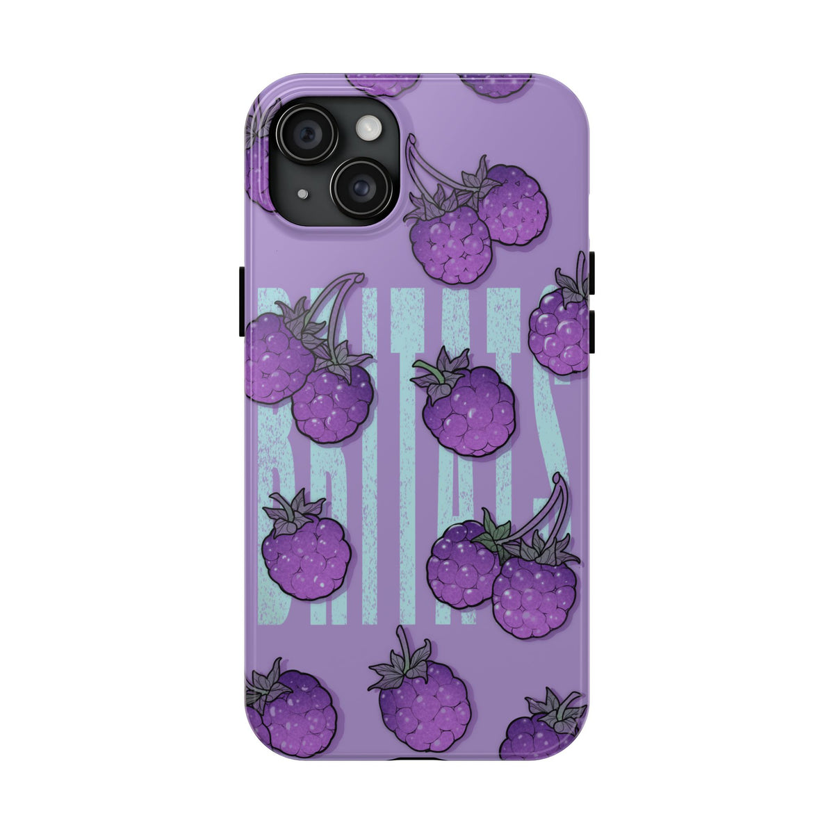 Britats lavender blackberry Phone Case